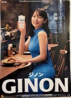 吉岡里帆 GINON NON姉ちゃん 自主制作 ポスター A賞 非売品 ジノン