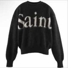 激レア tiji jojo着用Saint Mxxxxxx 23aw モヘアニット - メルカリ