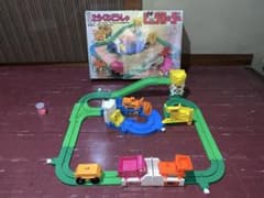 昭和レトロ　トミー　はたらくじどうしゃ　ビッグローダー　不動品　ダンプ　リフト 昭和レトロ トミー はたらくじどうしゃ ビッグローダー 不動品 ダンプ