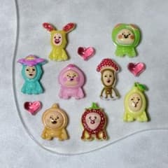 [Brand New] Popular Kobitozukan Kakuremomojiri Nail Parts