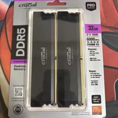 crucial DDR5 Pro 32GB (2x16GB) メモリ未開封 - メルカリ
