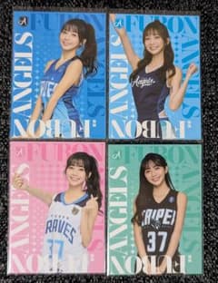 慈妹（ツーメイ） 台湾チアリーダー Fubon Angels カード4枚セット