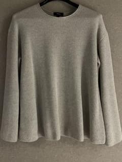 Theory Clean Cottoncash Open Neck ニット 美品のサムネイル