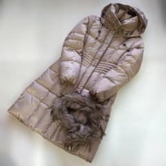 【美品】23区 シレータフタ ダウンコート 3WAYファー 38サイズ