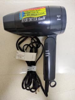 HAIR DRYER 1200W YD-L12 折りたたみ式のサムネイル