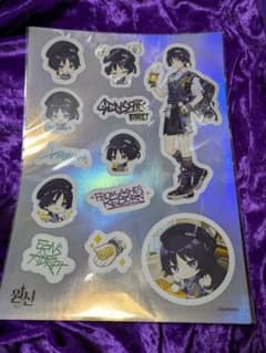 原神 韓国 カフェ 限定 放浪者 シール - メルカリ