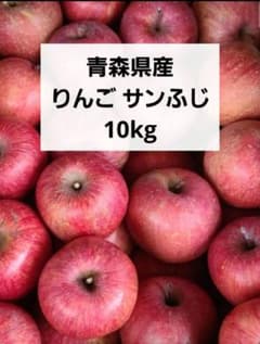 青森県産 りんご サンふじ 10kg 箱込みのサムネイル