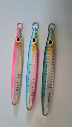 撃投ジグ 40g 3個セットのサムネイル
