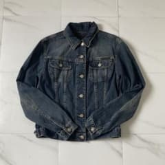 SISLEY ダークブルー デニムジャケット | Shop at Mercari from Japan 