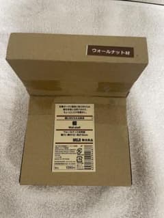 無印良品 壁に付けられる家具 棚 ウォールナット材のサムネイル
