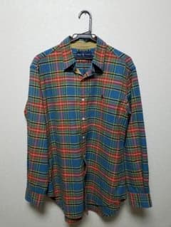 [美品] ポロ ラルフローレン 長袖 チェックシャツ 秋物のサムネイル