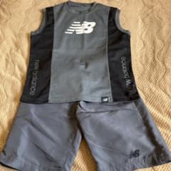 ノースリーブとハーフパンツ　のセットのサムネイル