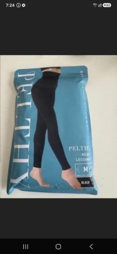 【未開封】PELTHY RESET LEGGINGS Mサイズ ブラックのサムネイル