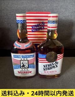ジョージ・ワシントン　バーボンウイスキー古酒　未開封 ヴァージン・バーボン7年とオールド・ブーン蒸溜所などの歴史 ウイスキー