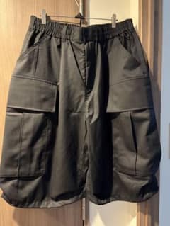 MEGA POCKET BALLOON CARGO HALF PANTS - 4