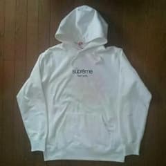 Supreme 白 L Classic Logo Hooded 15SSのサムネイル