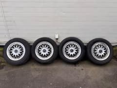 EINS KAHN 15インチ アルミホイール 4本 195/65R15のサムネイル