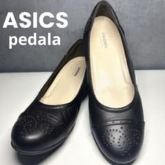 ぺダラ アシックスウォーキングコンフォートパンプス23.5cm3Eメダリオン幅広 ぺダラ アシックスウォーキングコンフォートパンプス23.5cm3E