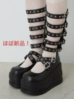 ジェイミーエーエヌケー コルセット厚底シューズのサムネイル