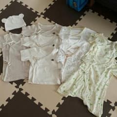 男の子新生児用　短肌着セットのサムネイル