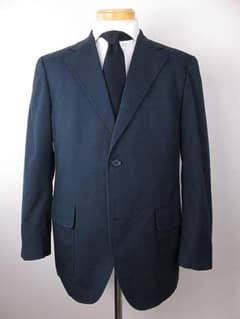 値下げ】ブルックスブラザーズ 春夏秋 テーラードジャケット 紺 38/M