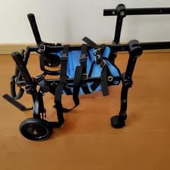 犬用車椅子 歩行補助 Sサイズ4輪（2輪可）のサムネイル