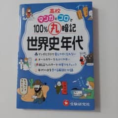 高校マンガとゴロで100%丸暗記 世界史年代のサムネイル
