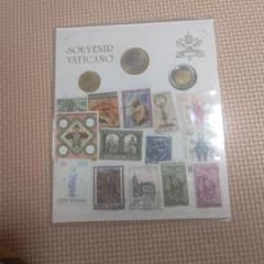 バチカン市国 記念コイン 切手セット Souvenir Vaticanoのサムネイル