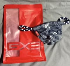GX3 褌 L〜XL サイズ 波柄  青海波風 せいがいは ネイビー 和柄のサムネイル