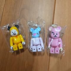 BTS BT21 BE@RBRICK ベアブリック 3体セット - メルカリ