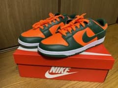 【新品】Nike Dunk Low マイアミ ハリケーンズ ナイキ ダンク ローのサムネイル