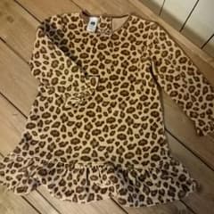 GAP  ヒョウ柄ワンピース  size70のサムネイル
