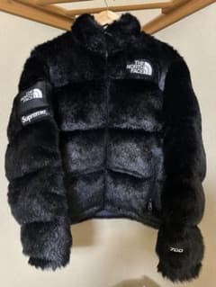 North×supreme fur nuptse jacket ファーヌプシ Sのサムネイル