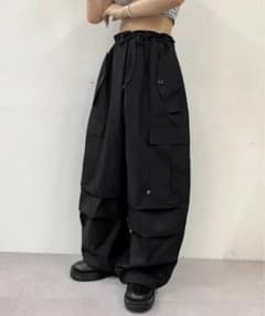 【WHOS Who gallery】カーゴパンツFree ブラックのサムネイル