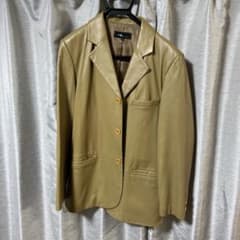 RP COLLINS 本羊革　ベージュ　レザージャケット　Mサイズのサムネイル