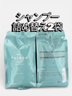 Puréce モイストシャンプー 詰め替え2袋のサムネイル