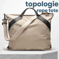 topologie rope tote 大容量 ショルダーバッグ ハンドバッグ - メルカリ