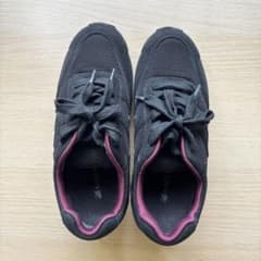 【MID FOOT 】ミッドフット レディーススニーカー MF-81NL 黒のサムネイル