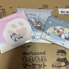 mofusand 이치 반 쿠지 냥코들과 파자마 파티 세트