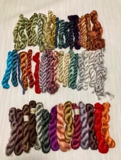 絹刺繍糸　日本刺繍糸　着物・帯・和装用のサムネイル