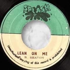 レゲエ レア LEAN ON ME B B SEATON オリジナル盤 レゲエ レア LEAN ON ME B B SEATON オリジナル盤 - メルカリ