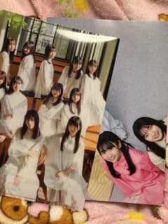BLT 2月号  日向坂46  雑誌付録　両面ポスター、両面クリアファイルセットのサムネイル