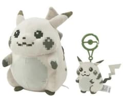はじまりのピカチュウ ぬいぐるみ　マスコット　2点セット はじまりのピカチュウ ぬいぐるみ マスコット ポケモンセンター 2点