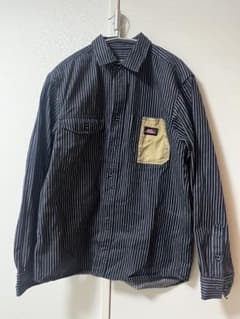 ✨美品✨【Dickies】ストライプ 長袖シャツ ワークシャツのサムネイル
