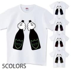 オリジナルパリピTシャツ★メンズM★シャンパンネオングリーンのサムネイル