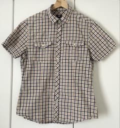 H&M チェック柄 半袖シャツ メンズ Mサイズのサムネイル