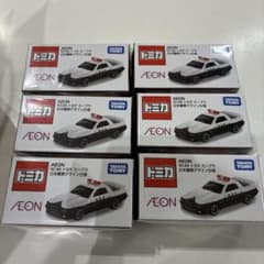 トミカ ＊イオンオリジナル＊トヨタスープラ 日本警察デザイン仕様 6台