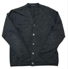 美品 AAA KATO カシミヤ カシミア 100% カーディガン グレー - メルカリ