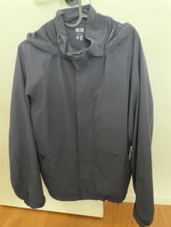 UNIQLO ユニクロ ナイロンジャケット ネイビー Sのサムネイル