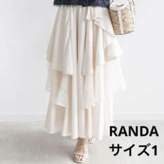 RANDA フレアティアードスカート サイズ1のサムネイル